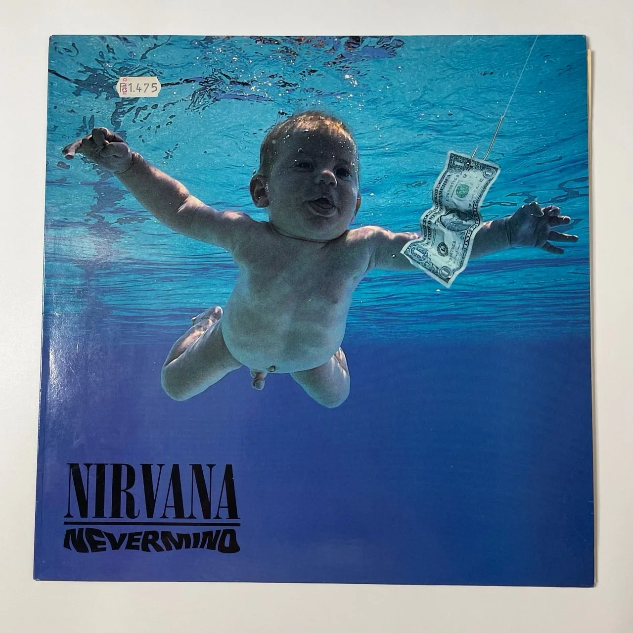 Винтажная виниловая пластинка LP Nirvana Nevermind (Испания 1991) Smells Like Teen Spirit