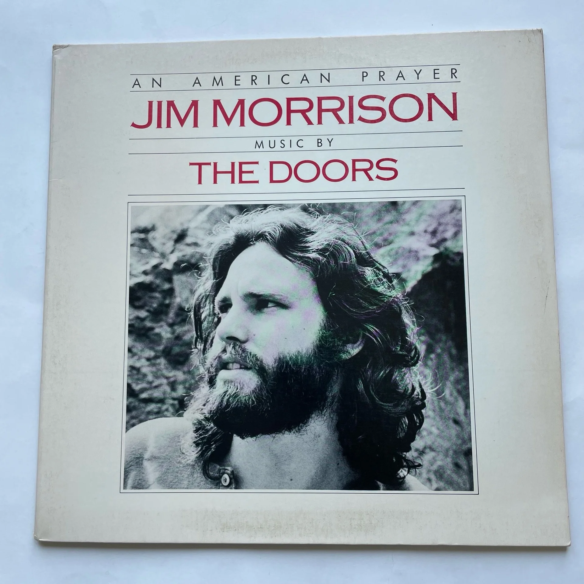 Винтажная виниловая пластинка LP Jim Morrison Music By The Doors An American Prayer (США 1978)