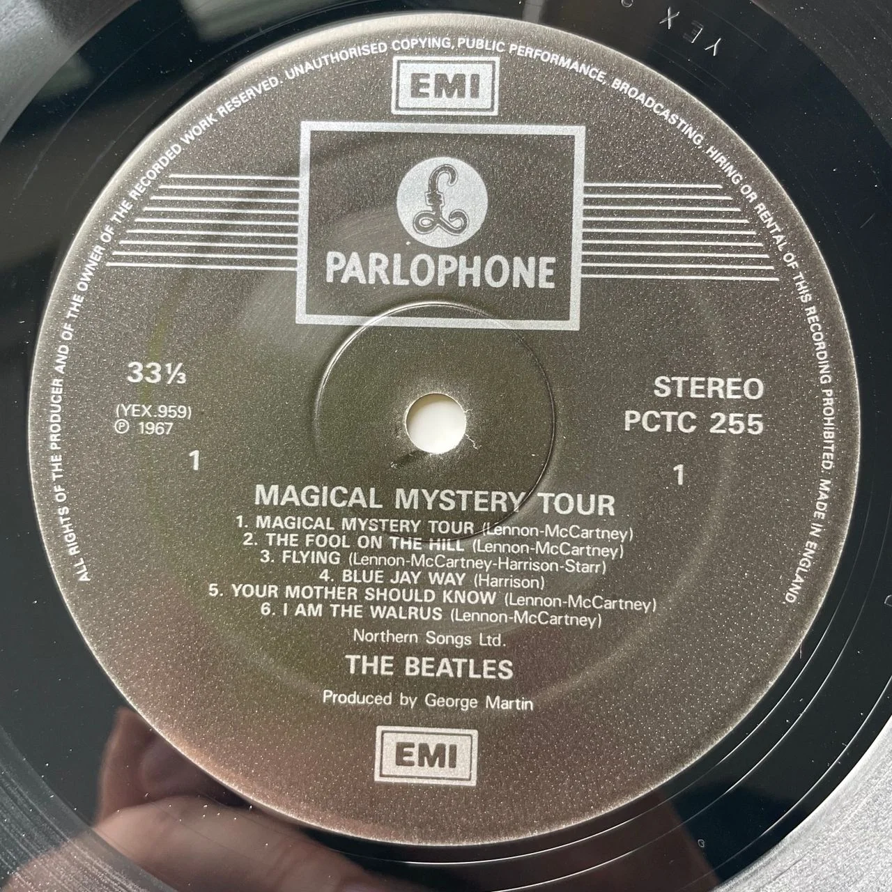 Винтажная виниловая пластинка LP The Beatles Magical Mystery Tour (Англия 1988) - миниатюра 5