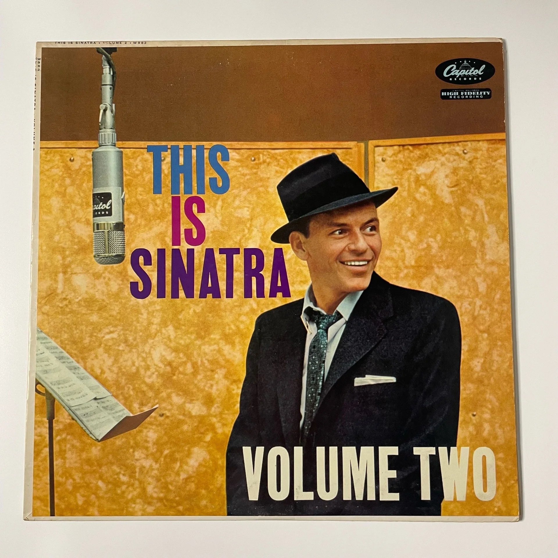 Винтажная виниловая пластинка LP Frank Sinatra, This Is Sinatra Volume Two (США 1960)