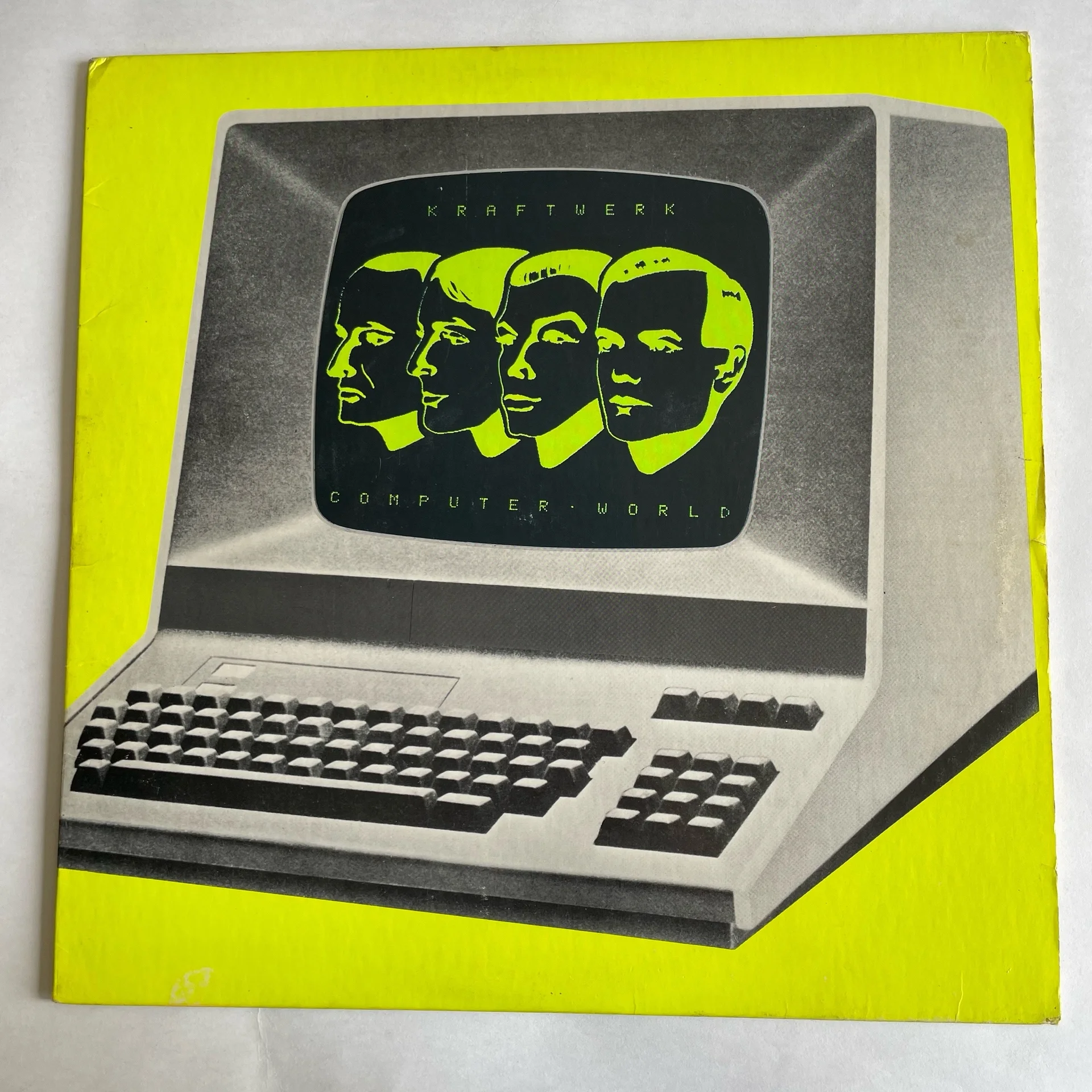 Винтажная виниловая пластинка LP Kraftwerk Computer World (США 1981)