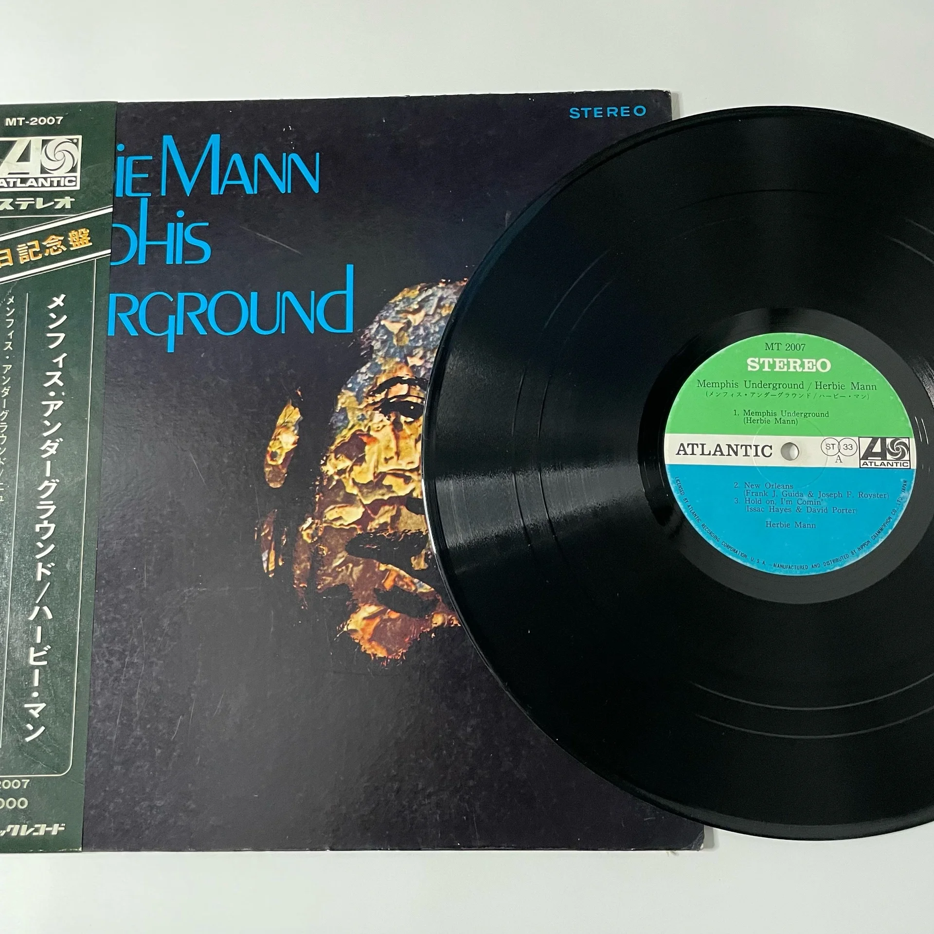 Винтажная виниловая пластинка LP Herbie Mann Memphis Underground (Япония 1969) (Оби) - миниатюра 4