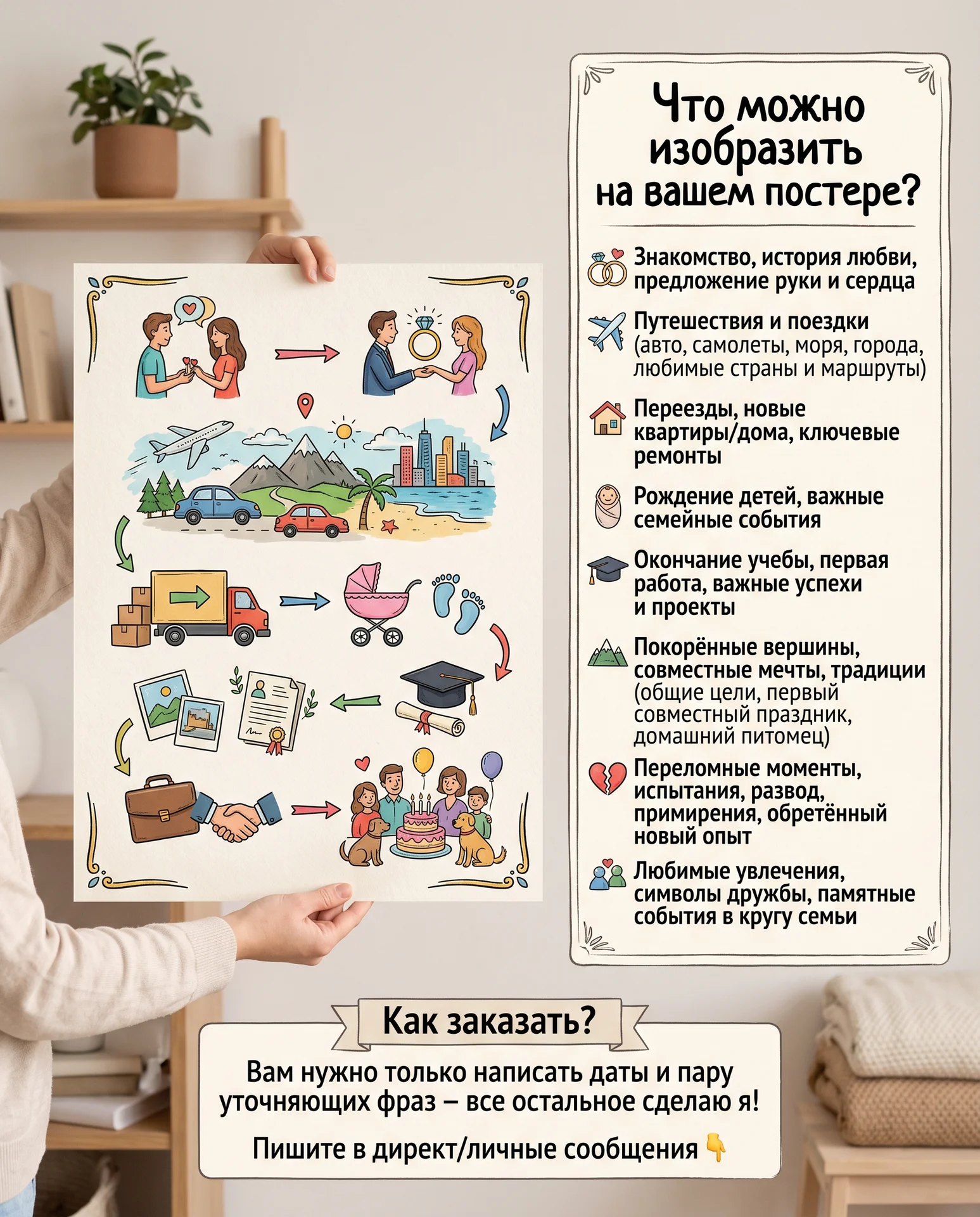 Постер «дорога воспоминаний» как в Pinterest - изображение 1