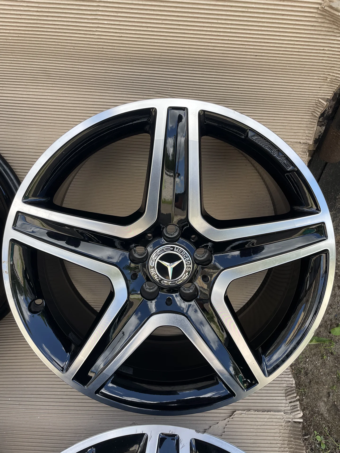 Оригинальные диски R19 Mercedes - миниатюра 3