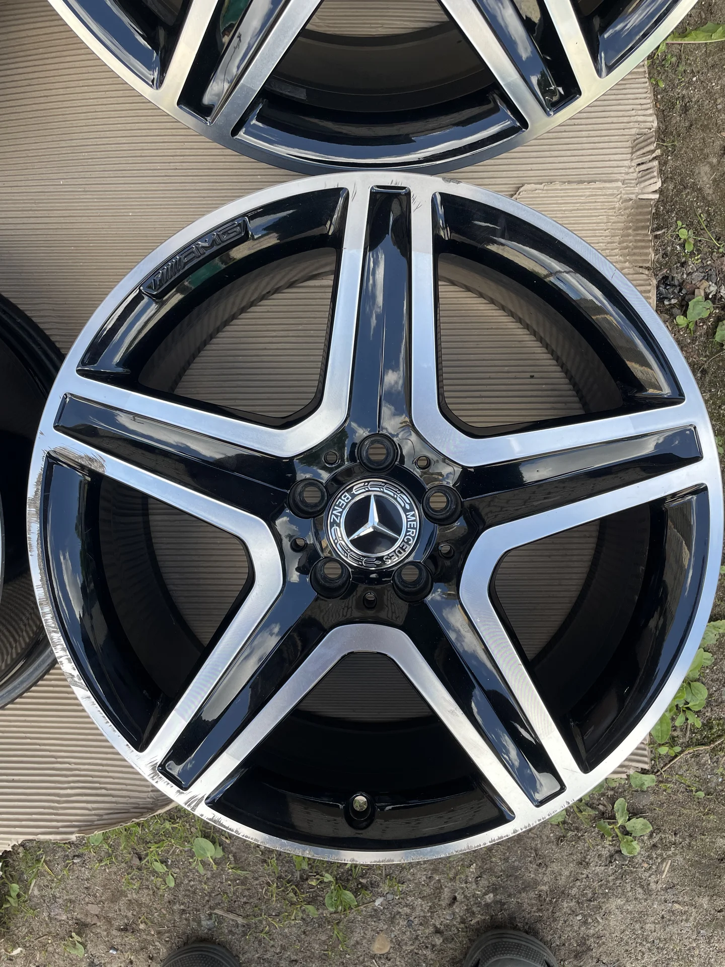 Оригинальные диски R19 Mercedes - миниатюра 4