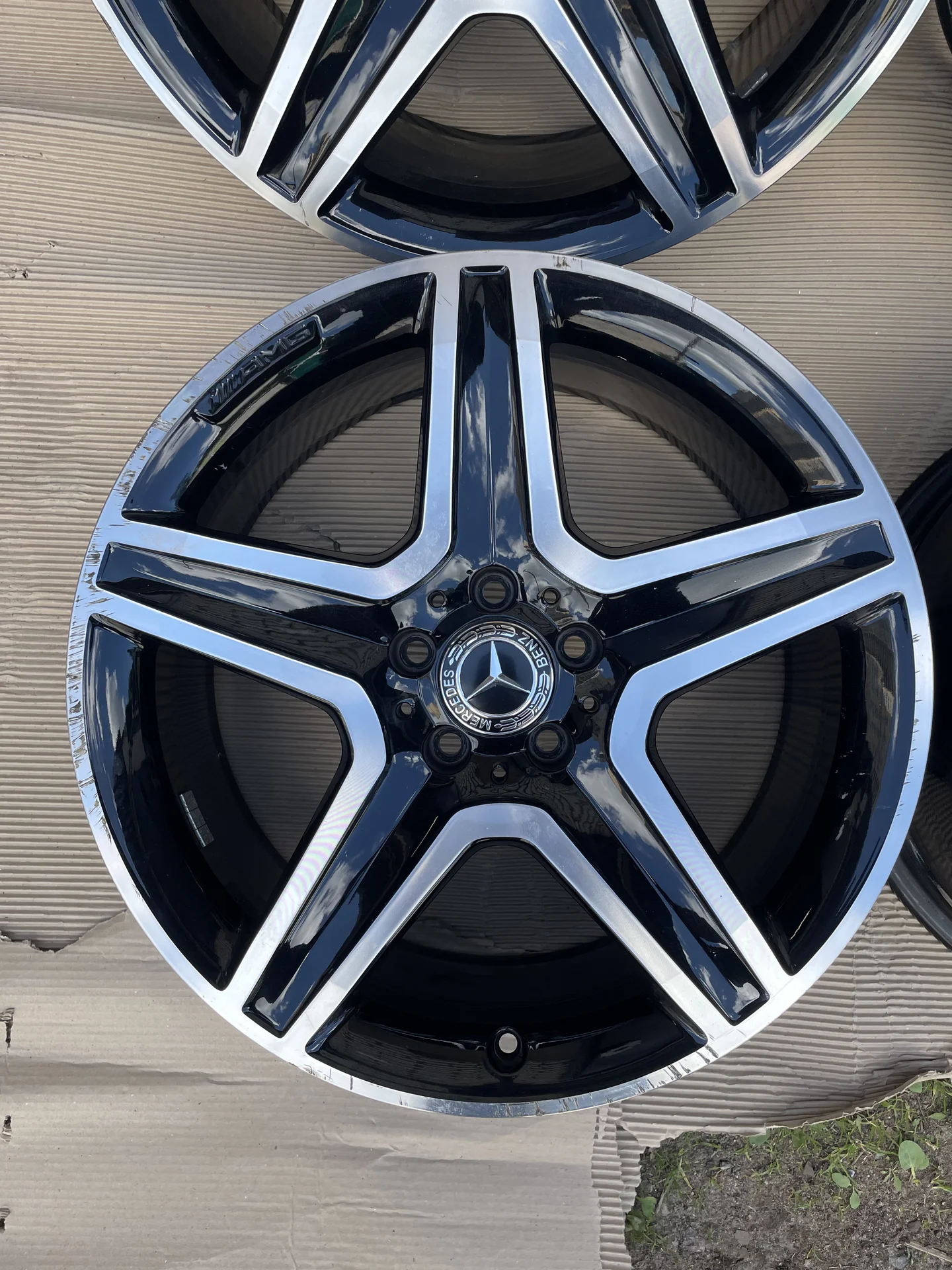 Оригинальные диски R19 Mercedes - миниатюра 5