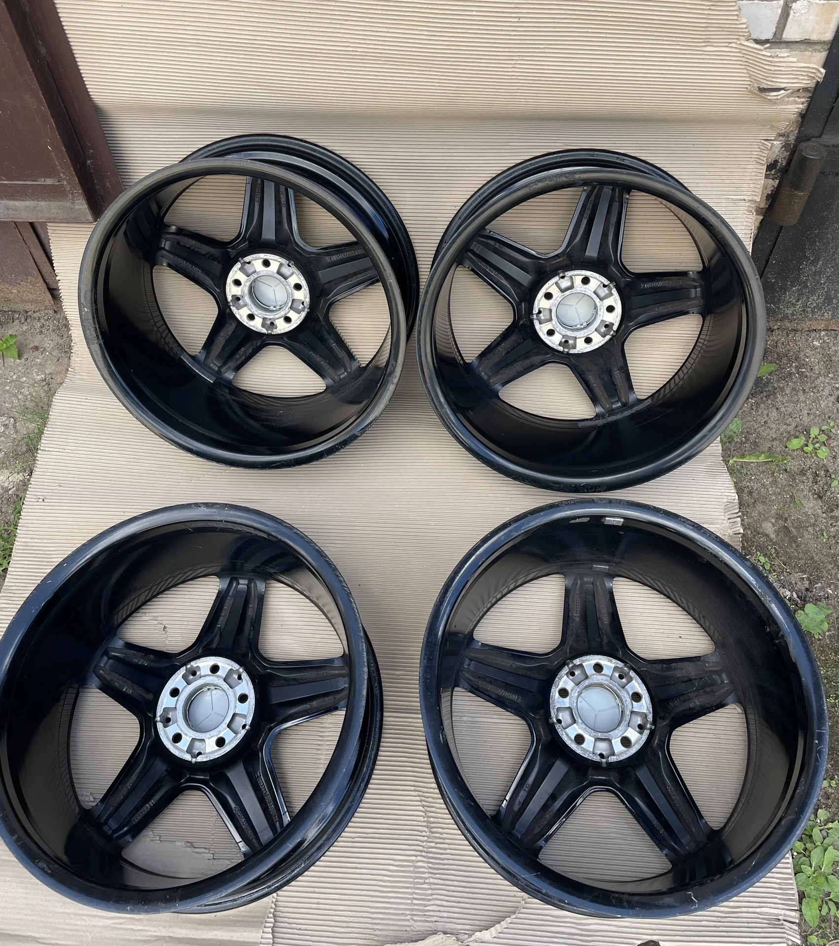 Оригинальные диски R19 Mercedes - миниатюра 6