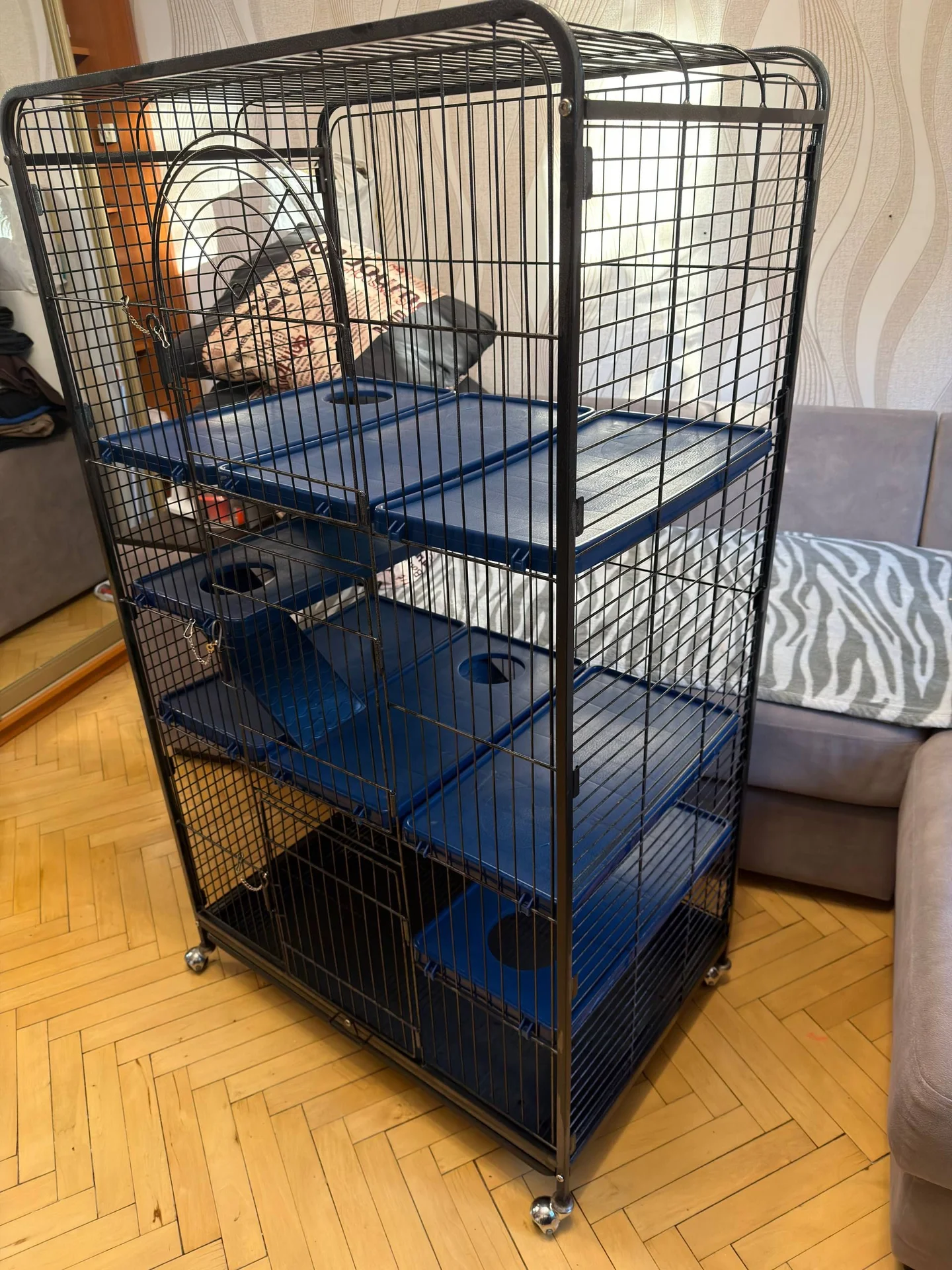 Клетка для грызунов очень большая - миниатюра 2
