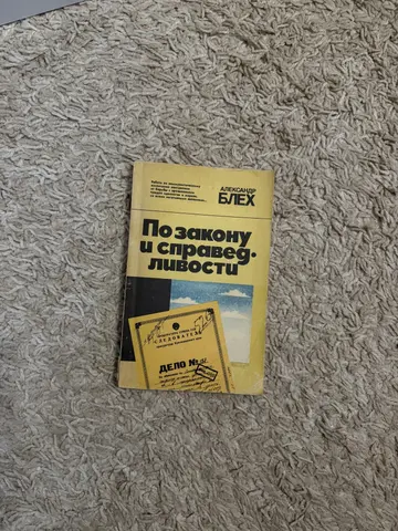 Книга «По закону и справедливости» Александр Блех