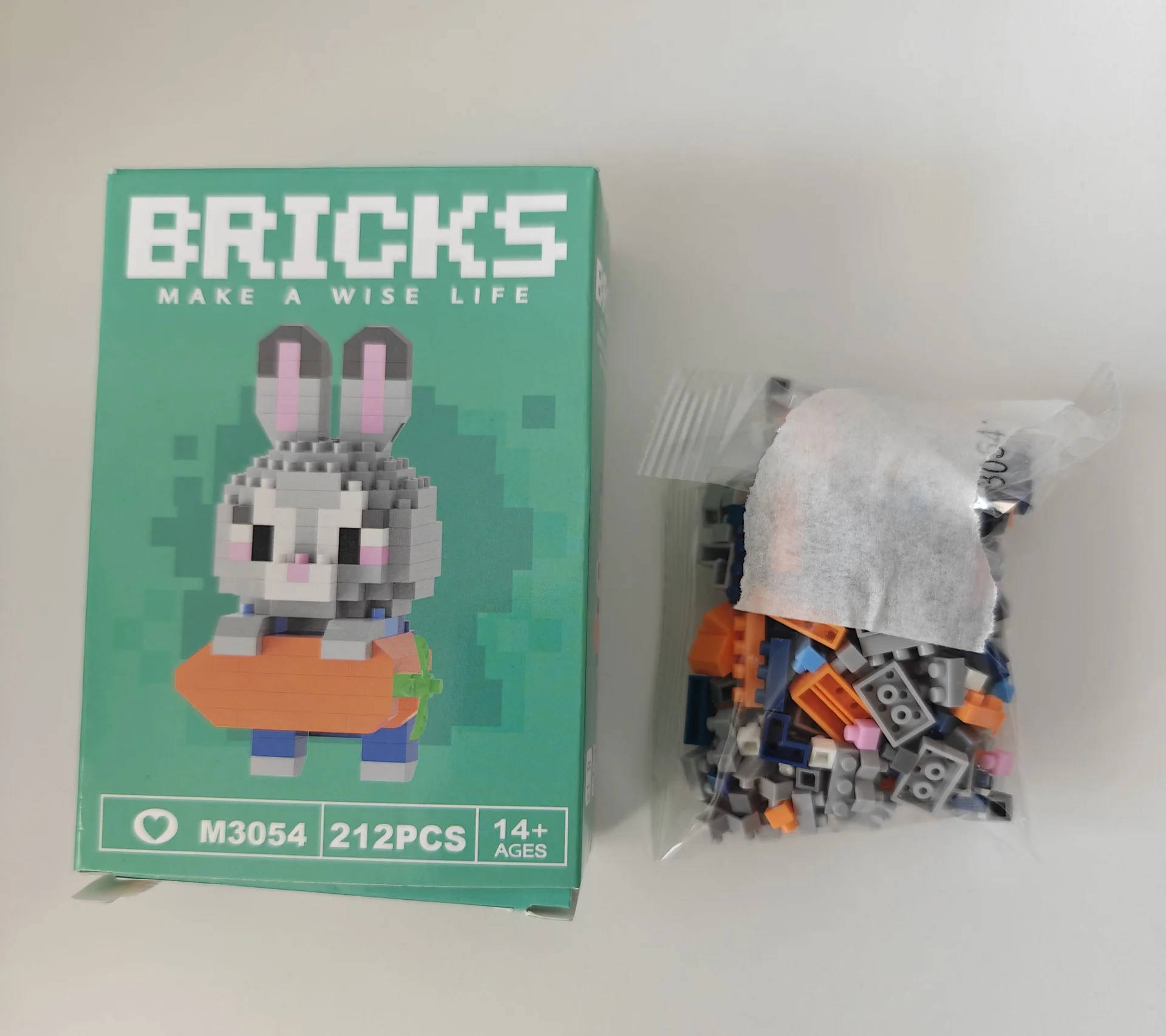 Конструктор bricks зайчик - миниатюра 2