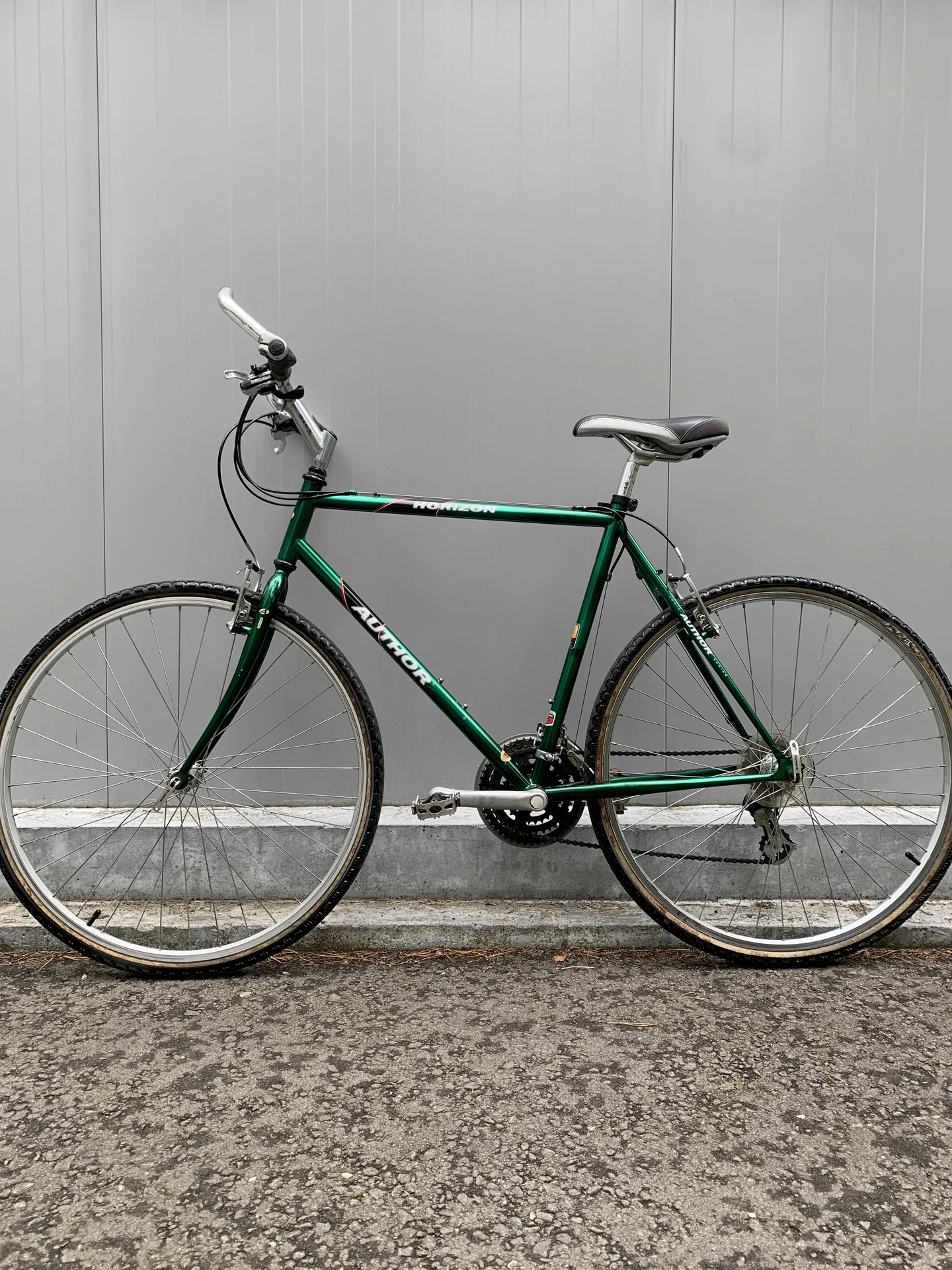 велосипед author horizon old mtb touring cr-mo
