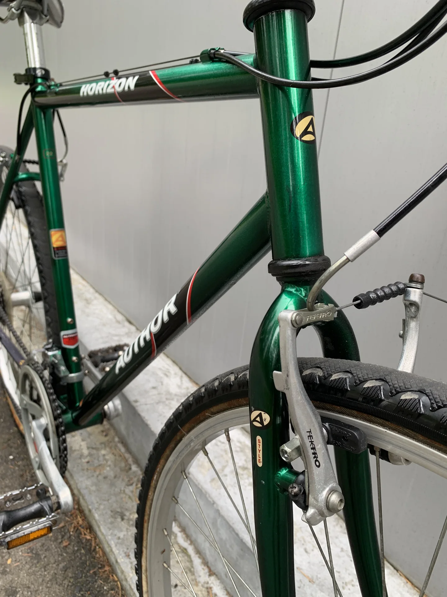 велосипед author horizon old mtb touring cr-mo - миниатюра 8