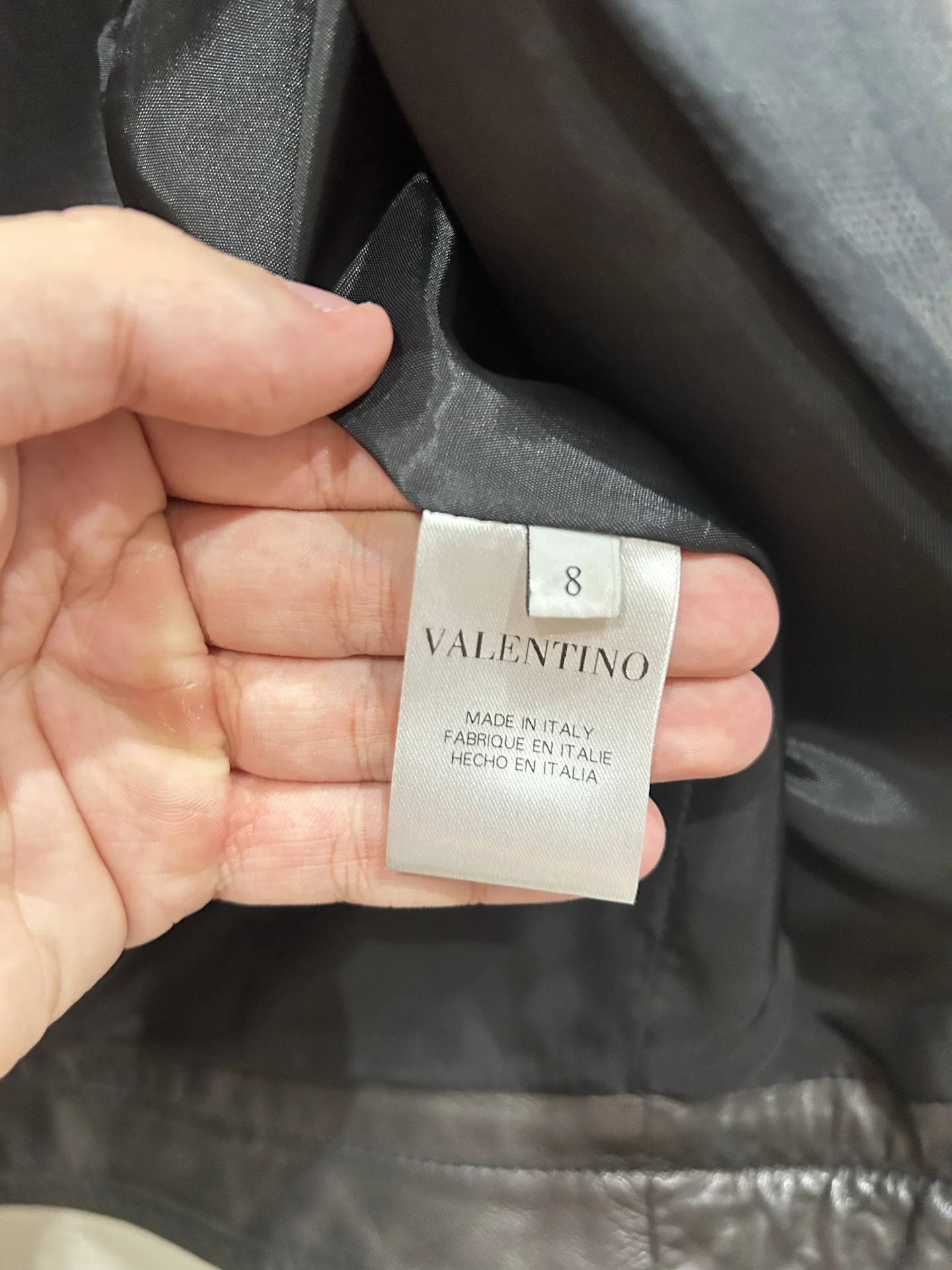 Кожаная Женская Куртка(бомбер) Valentino - миниатюра 5