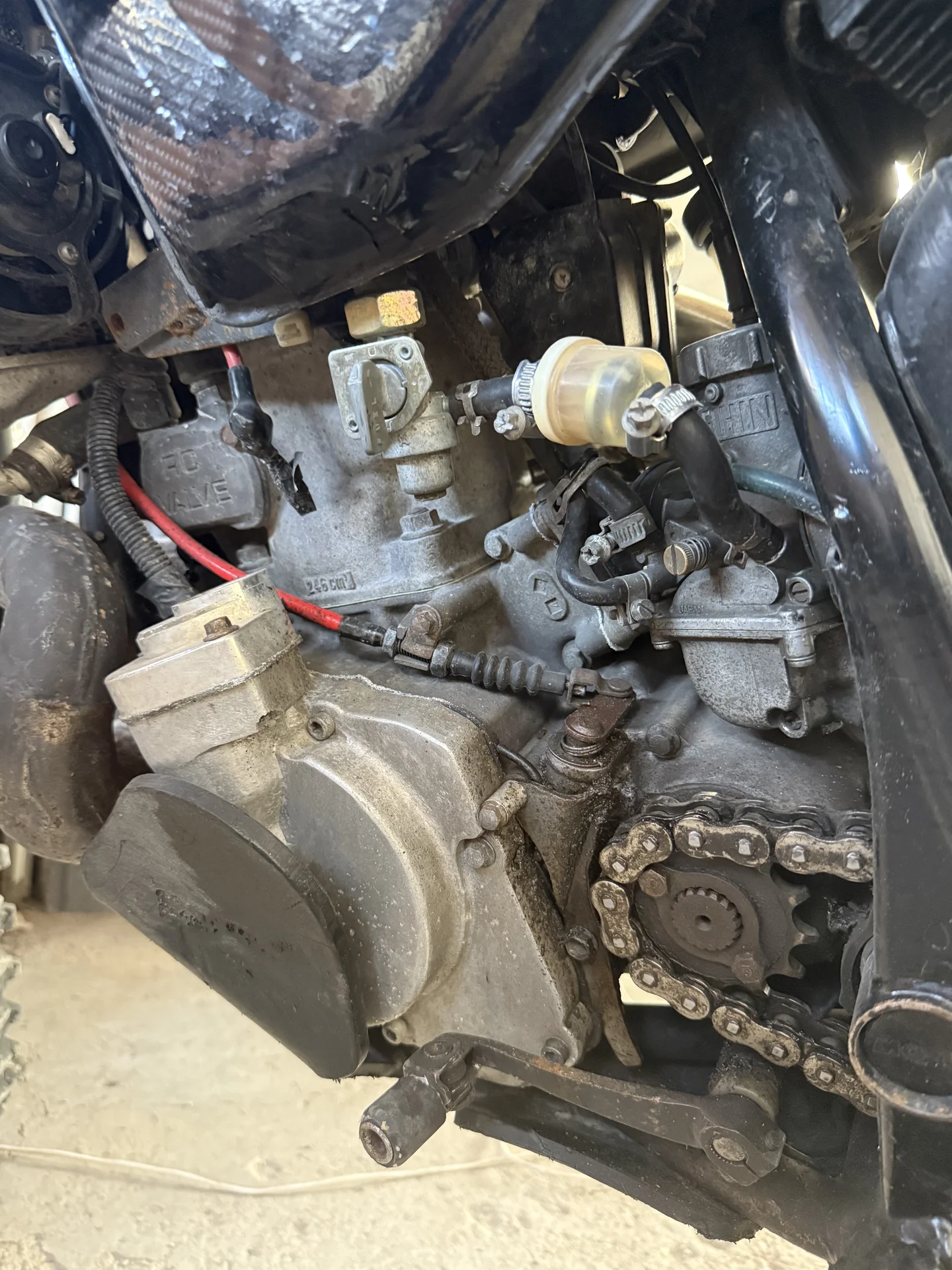 Мотоцикл Honda CRM 250 - миниатюра 5