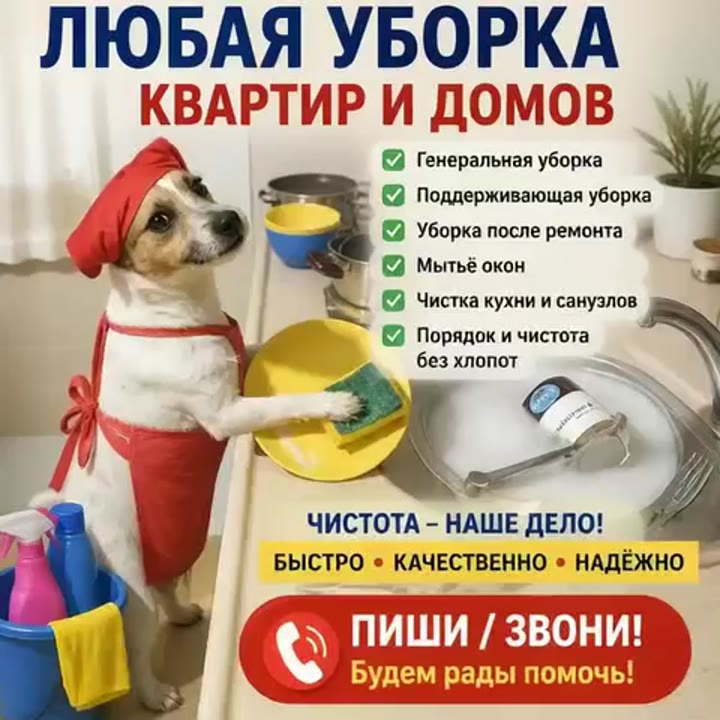 Клининг квартир