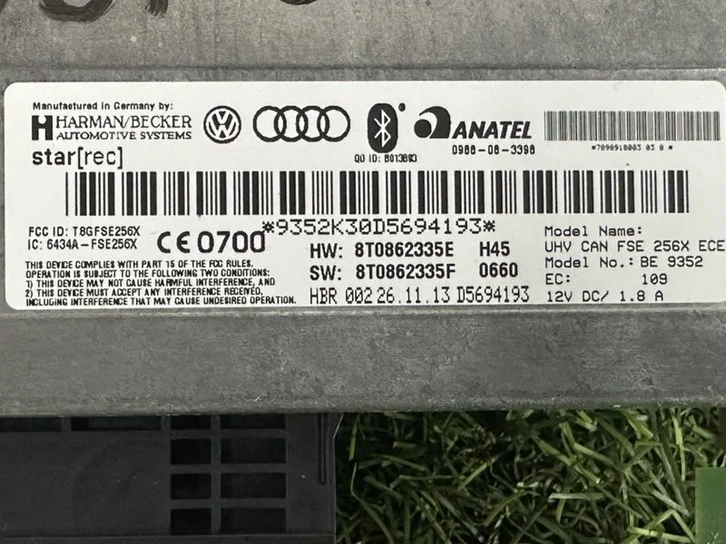 Блок телефона Audi S5 8T CGW 2013 - миниатюра 6
