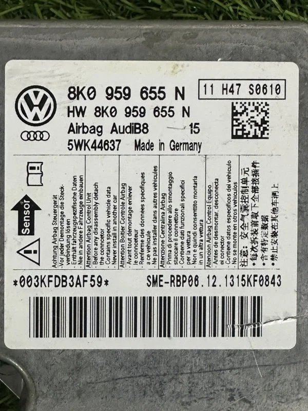 Блок упраления AIRBAG Audi S5 8T CGW 2013 - миниатюра 4