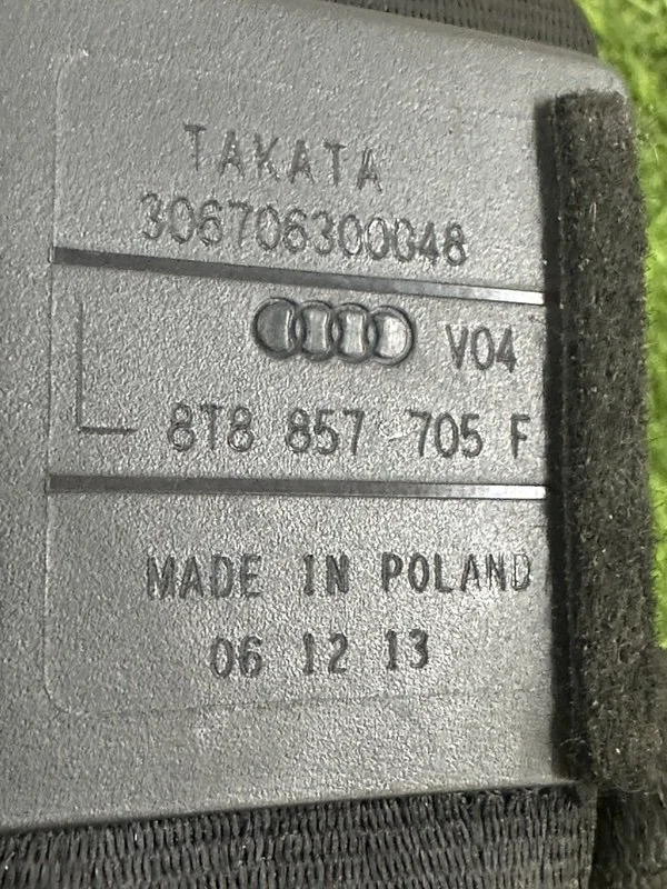 Ремень безопасности передний левый Audi S5 8T CGW - миниатюра 10