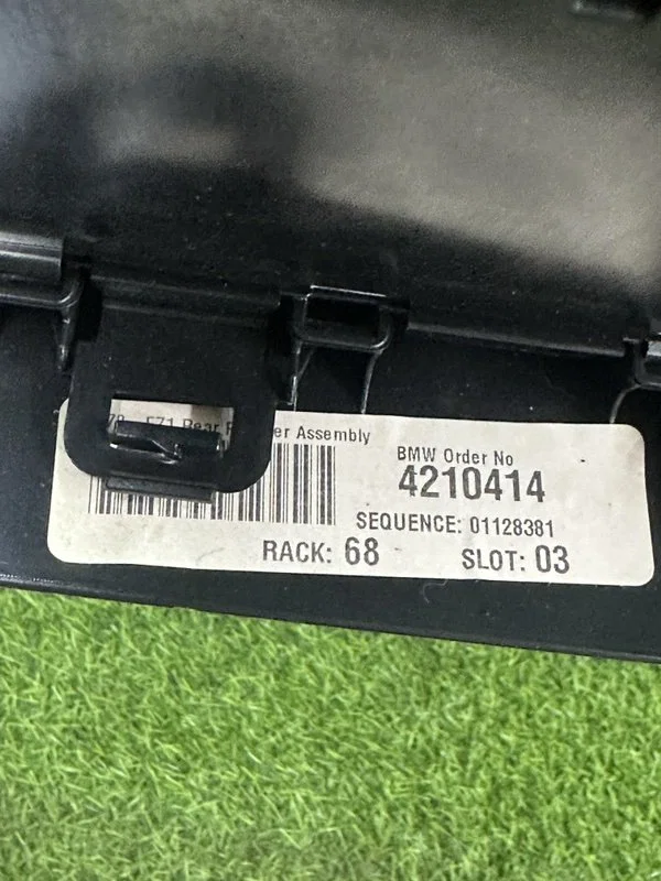 Накладка в салоне задняя BMW X5 E70 306D5 2009 - миниатюра 7