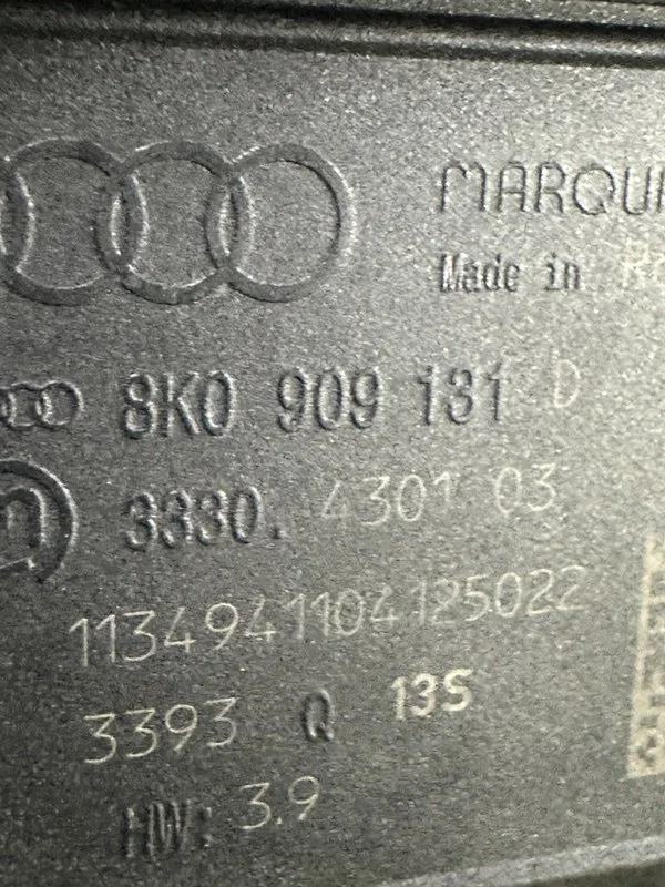 Замок зажигания Audi S5 8T CGW 2013 - миниатюра 7