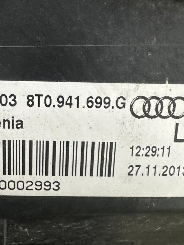Фара противотуманная левая Audi S5 8T CGW 2013 - миниатюра 8