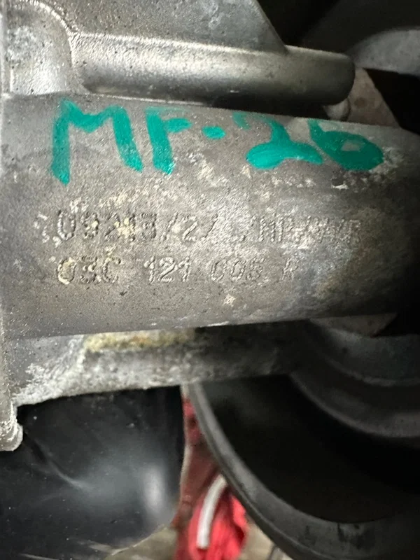 Помпа Audi A3 8P CAXC 2009 - миниатюра 4