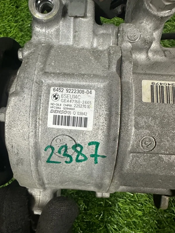 Компрессор кондиционера BMW 1-series F20 N13B16A - миниатюра 7