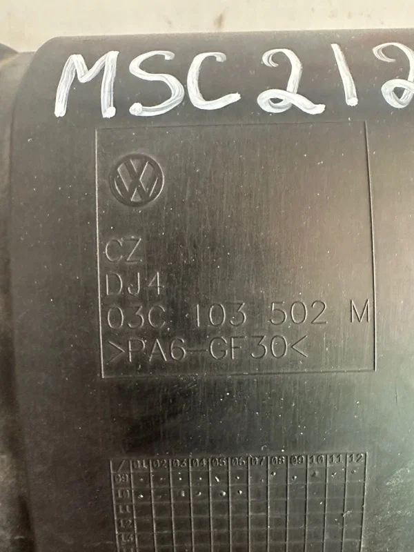 Кожух турбины Volkswagen Golf MK6 CAVD 2011 - миниатюра 2