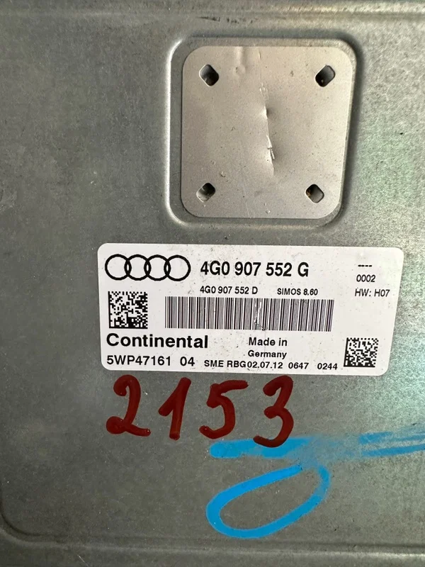 Блок управления двигателем Audi A6 C7 CHVA 2013 - миниатюра 3