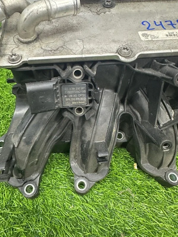 Коллектор впускной Volkswagen Golf MK6 CBZB ПРОБЕГ - миниатюра 6