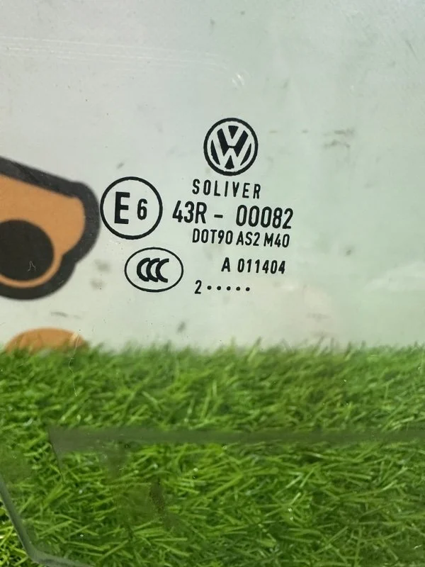 Стекло двери переднее правое Volkswagen Passat B7 - миниатюра 5