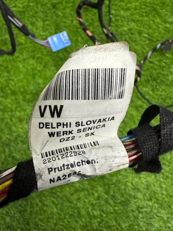 Проводка двери передняя правая Volkswagen Touareg - миниатюра 8