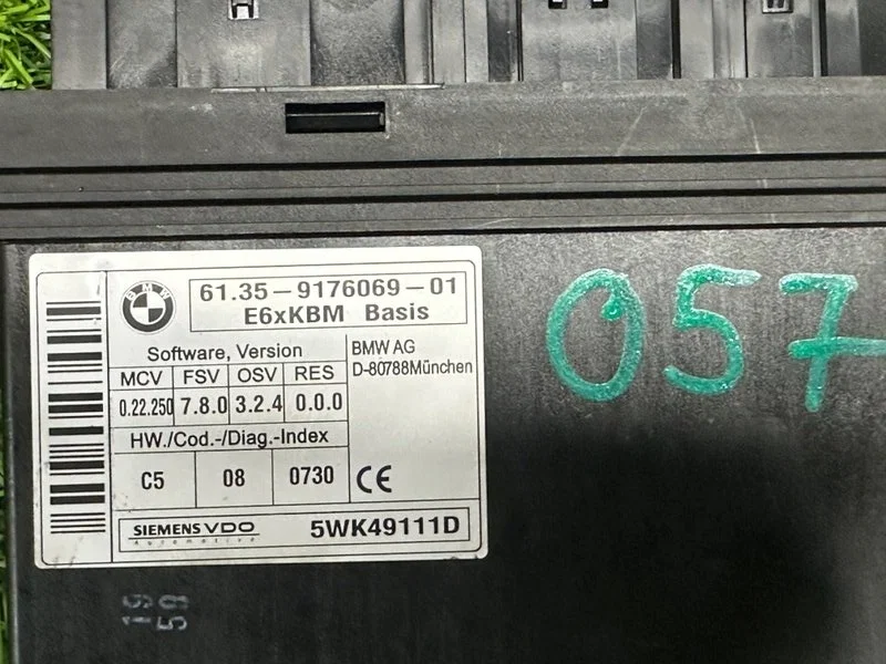 Блок управления сиденьем BMW 5-series E60 N47D20A - миниатюра 5