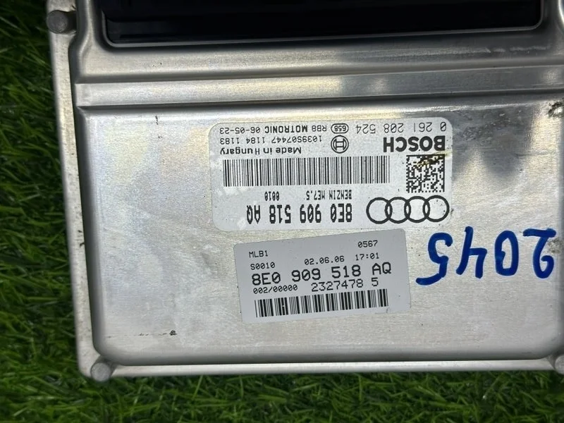 Блок управления двигателем Audi A4 B7 BFB 2007 - миниатюра 6