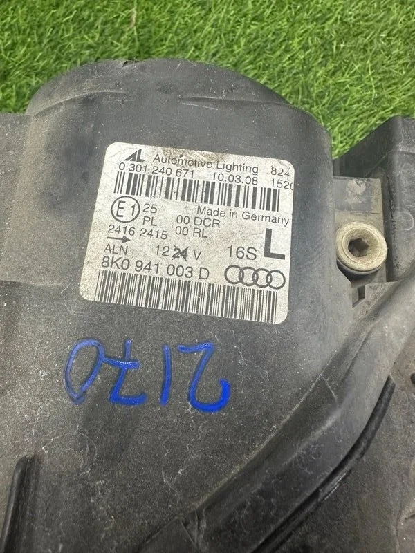 Фара ксеноновая левая Audi A4 8K CDHB 1.8 2008 - миниатюра 9