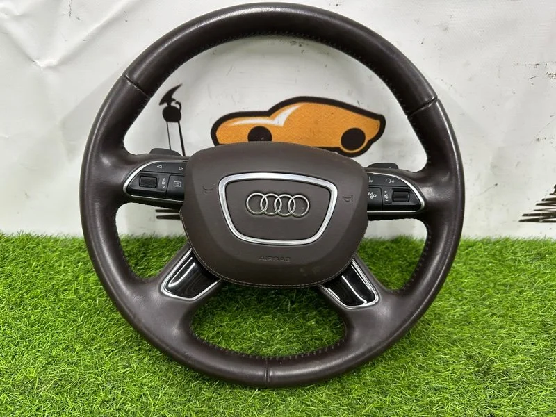 Руль Audi A8 D4 CTGA 2015 - миниатюра 3