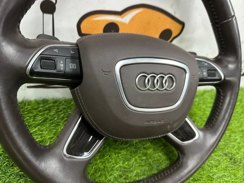 Руль Audi A8 D4 CTGA 2015 - миниатюра 4