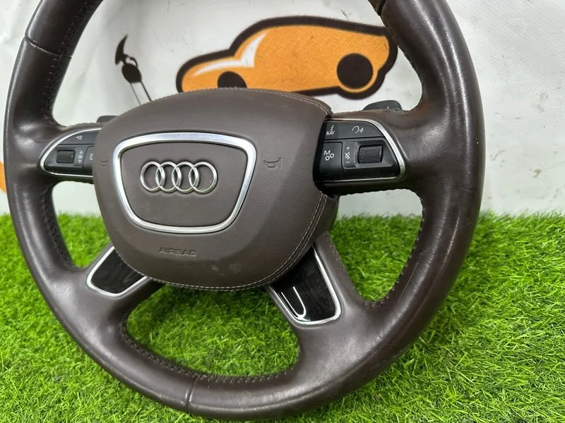 Руль Audi A8 D4 CTGA 2015 - миниатюра 5