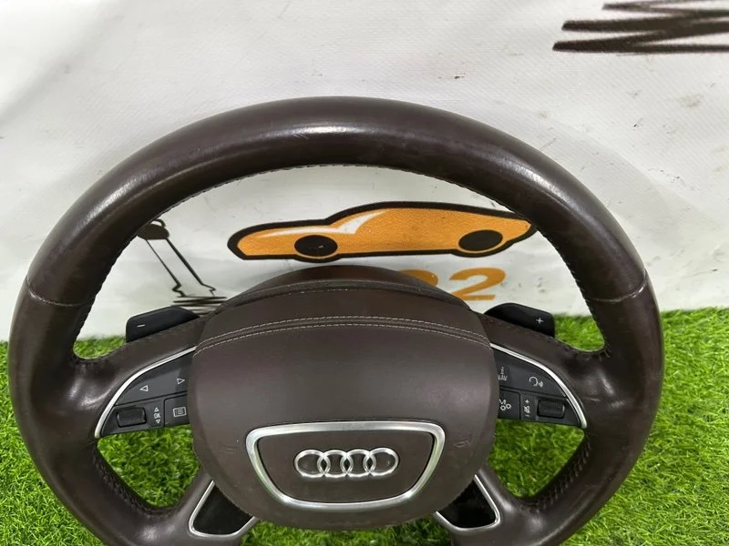 Руль Audi A8 D4 CTGA 2015 - миниатюра 7