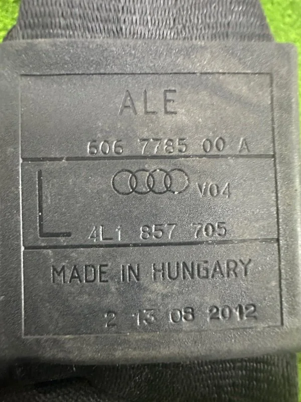 Ремень безопасности передний левый Audi q7 4L 2011 - миниатюра 5