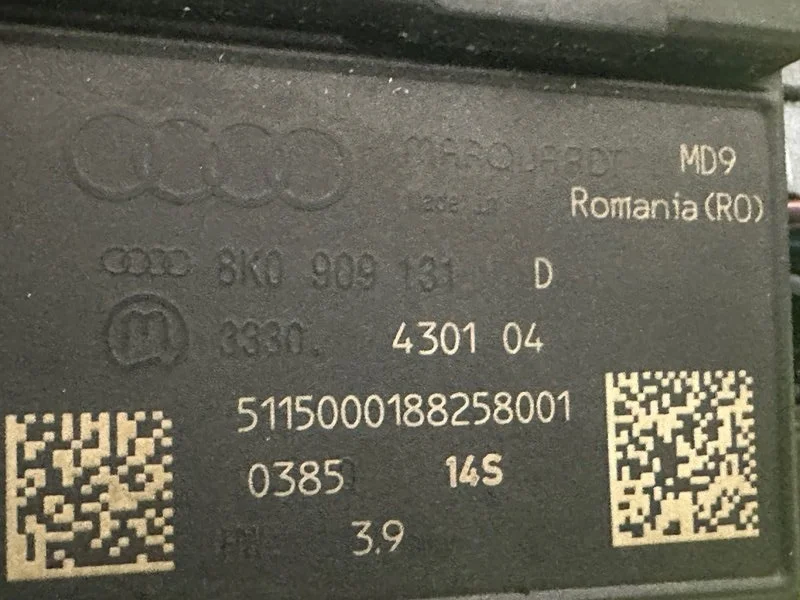 Замок зажигания Audi Q5 8R CNCD 2015 - миниатюра 7