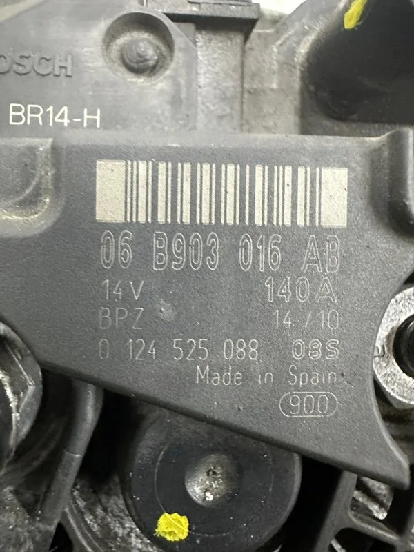 Генератор Skoda Octavia RS A5 CCZA 2010 - миниатюра 8
