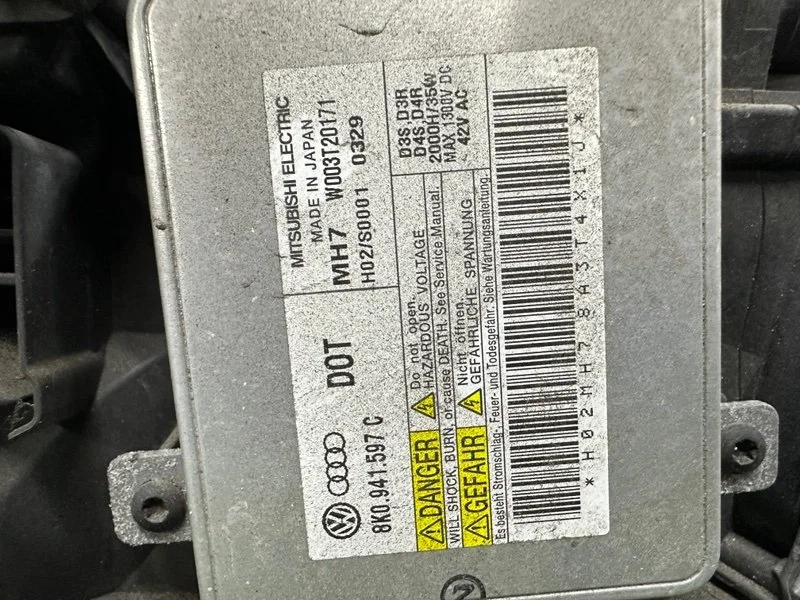 Фара ксеноновая правая Audi A4 8K CDHB 2010 - миниатюра 7
