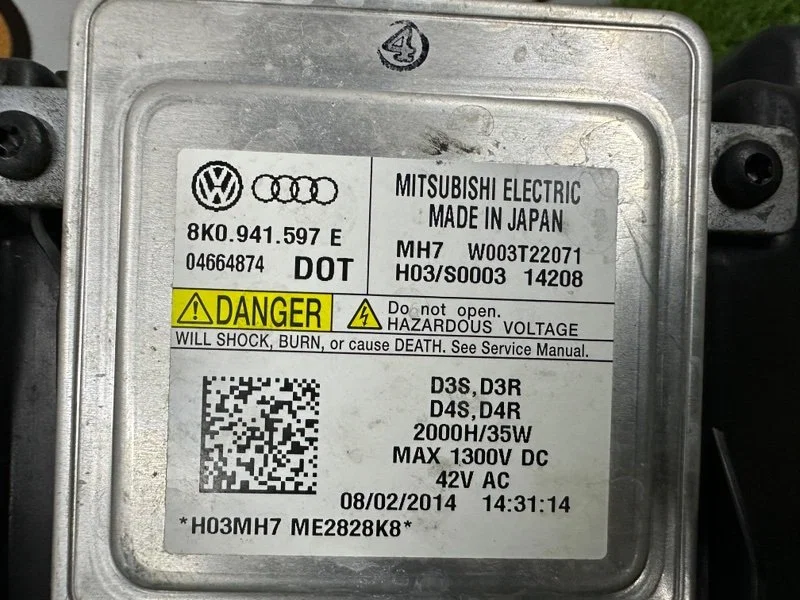 Фара ксеноновая правая Audi A4 8K CDNB 2014 - миниатюра 8