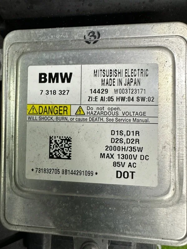 Фара ксеноновая правая BMW 1-series F20 N13B16A - миниатюра 8