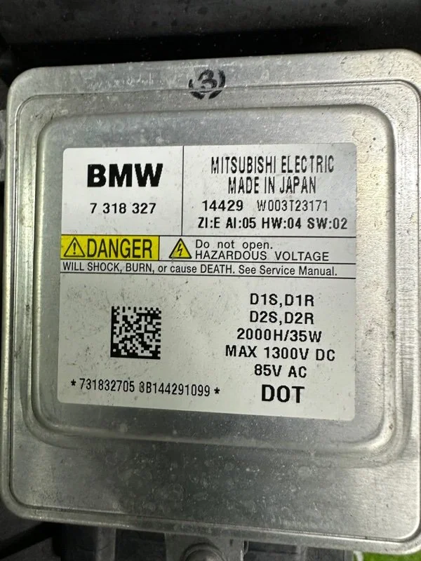 Фара ксеноновая правая BMW 1-series F20 N13B16A - миниатюра 8