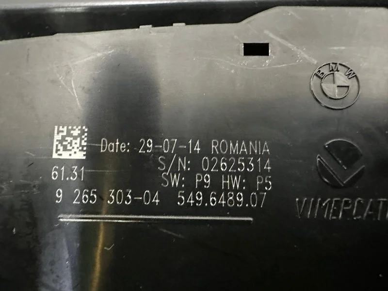 Переключатель света BMW 5-series F10 N55B30A 2012 - миниатюра 10