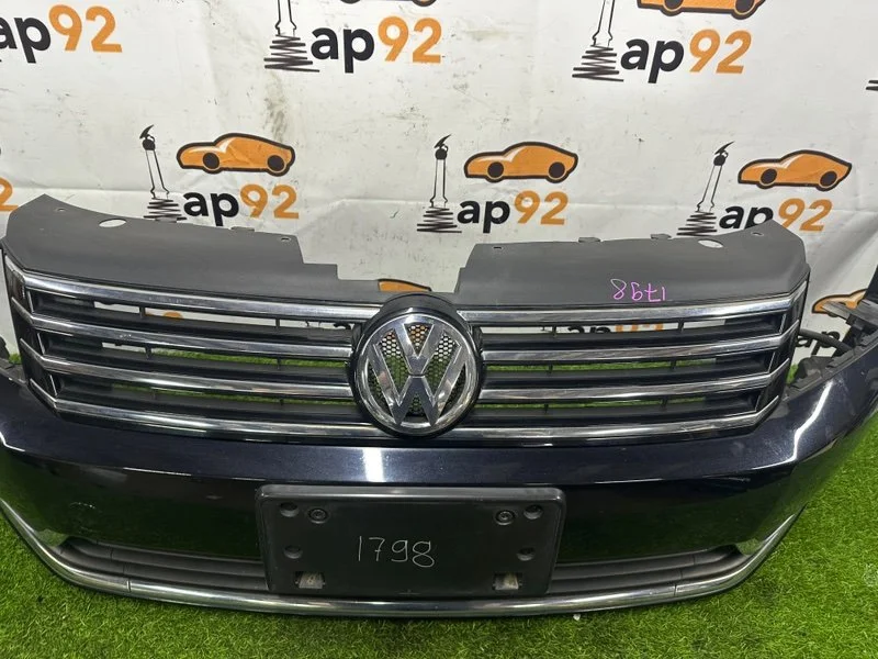Бампер передний Volkswagen Passat B7 CAXA 2012 - миниатюра 4