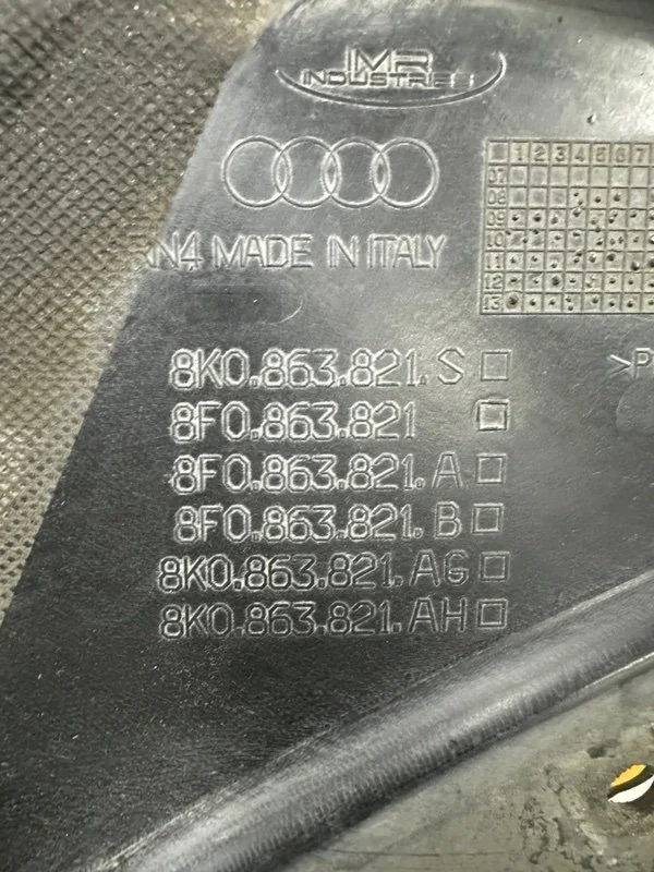Защита двигателя Audi A4 8K CDNB 2014 - миниатюра 10