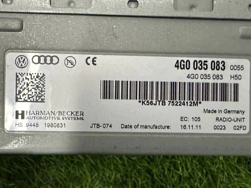 Магнитола Audi A5 8T CDNC 2011 - миниатюра 8
